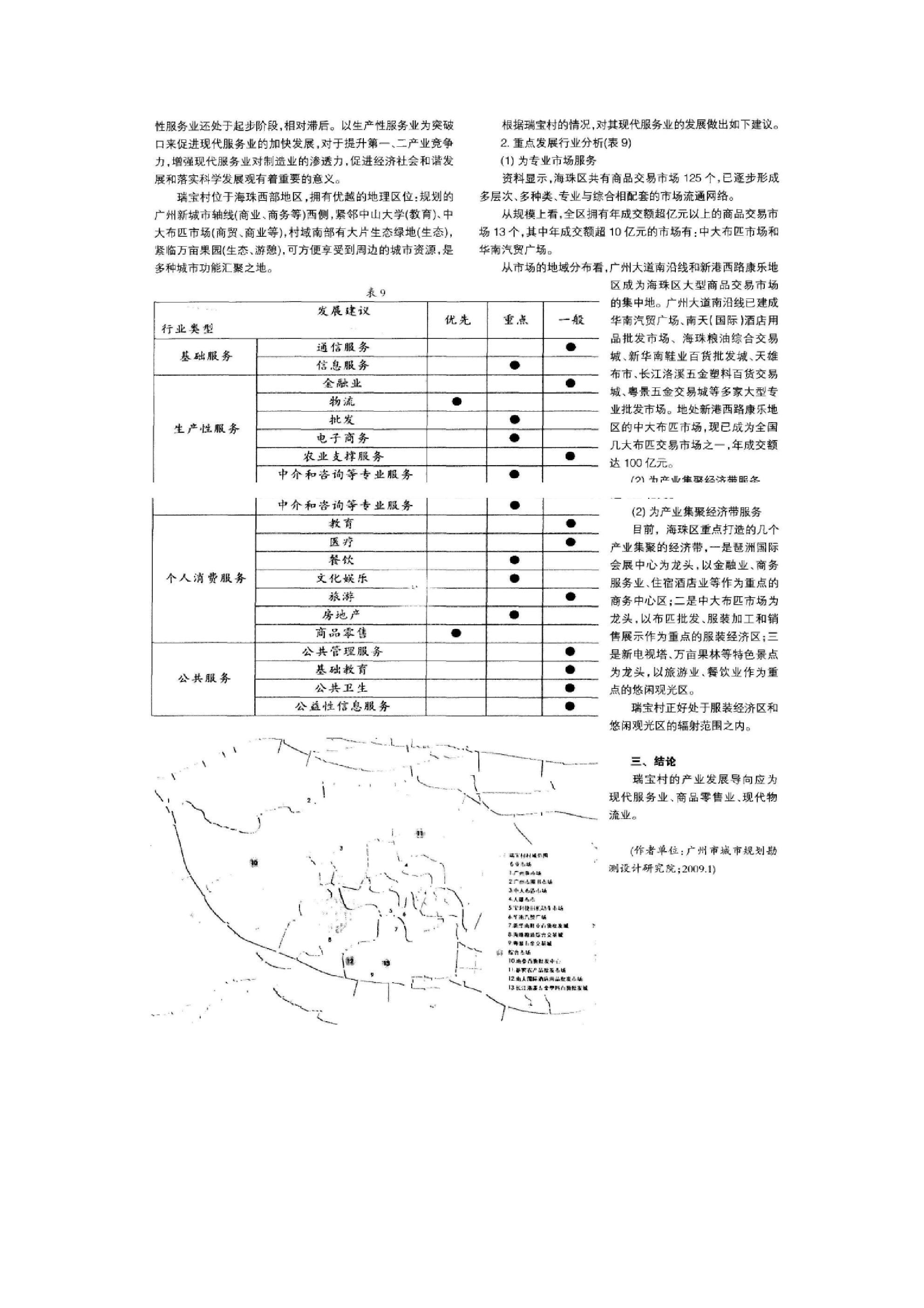 城中村产业发展简析——以广州市瑞宝村为例